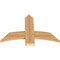 Ekena Millwork Bellingham Timber Gable Bracket, Western Red Cedar, 36"W x 24"H x 1 1/2"D x 5 1/2"F, 16/12 Pitch GBW036X24X0206BEL00SWR - alternate 4